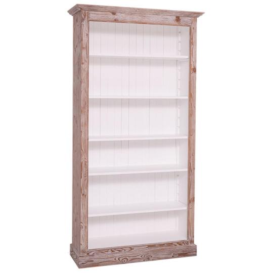 provence konyvszekreny mediterran klasszikus tomorfa polcos antikolt paraszhtaz balaton tengerparti hangulatu butor egyedi meretu szekreny keskeny nappal dolgozoszoba country.jpg